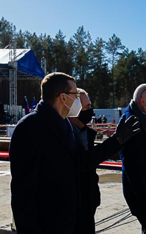 [VIDEO] Tunel połączy wyspy Uznam i Wolin. Premier: pokazujemy, czym jest polska racja stanu