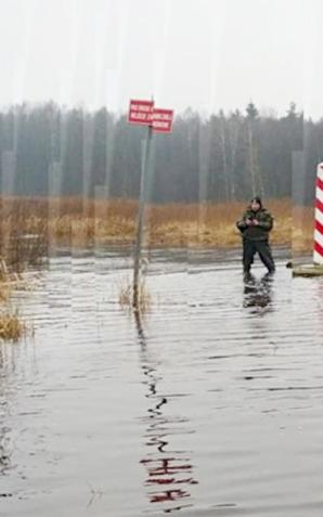 Akcja ratownicza na granicy polsko-białoruskiej. Wśród zatrzymanych byli obywatele Iraku, Jemenu i Syrii